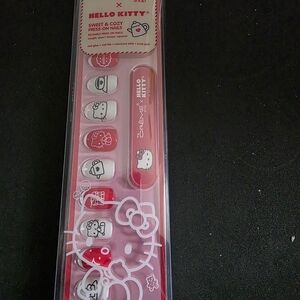 Hello Kitty Nail Kit with Red Accents